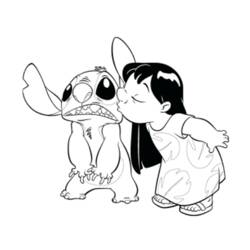Coloring page: Lilo & Stitch (Animation Movies) #44853 - Free Printable Coloring Pages