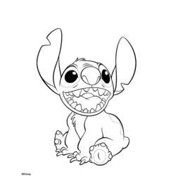 Coloring page: Lilo & Stitch (Animation Movies) #44885 - Free Printable Coloring Pages