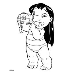 Coloring page: Lilo & Stitch (Animation Movies) #44899 - Free Printable Coloring Pages