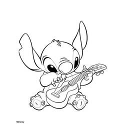 Coloring page: Lilo & Stitch (Animation Movies) #44918 - Free Printable Coloring Pages