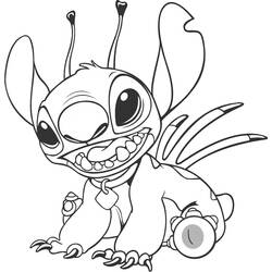Coloring page: Lilo & Stitch (Animation Movies) #44924 - Free Printable Coloring Pages