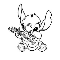 Coloring page: Lilo & Stitch (Animation Movies) #45054 - Free Printable Coloring Pages
