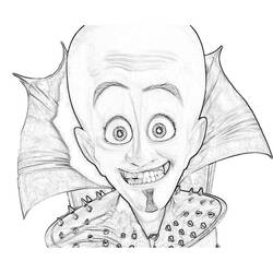 Coloring page: Megamind (Animation Movies) #46494 - Free Printable Coloring Pages