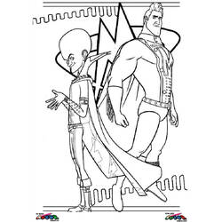 Coloring page: Megamind (Animation Movies) #46499 - Free Printable Coloring Pages