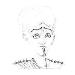 Coloring page: Megamind (Animation Movies) #46510 - Free Printable Coloring Pages