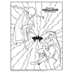 Coloring page: Megamind (Animation Movies) #46514 - Free Printable Coloring Pages