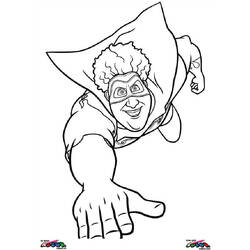 Coloring page: Megamind (Animation Movies) #46545 - Free Printable Coloring Pages