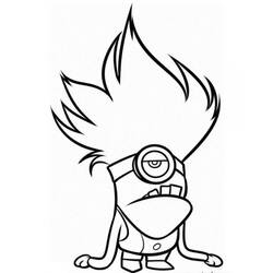 Coloring page: Minions (Animation Movies) #72073 - Free Printable Coloring Pages