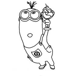 Coloring page: Minions (Animation Movies) #72126 - Free Printable Coloring Pages