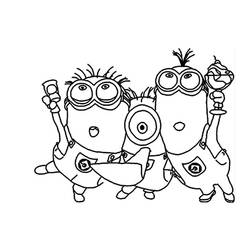 Coloring page: Minions (Animation Movies) #72155 - Free Printable Coloring Pages