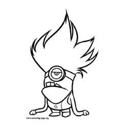Coloring page: Minions (Animation Movies) #72175 - Free Printable Coloring Pages