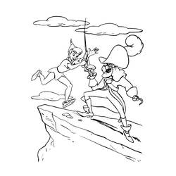 Coloring page: Peter Pan (Animation Movies) #128836 - Free Printable Coloring Pages