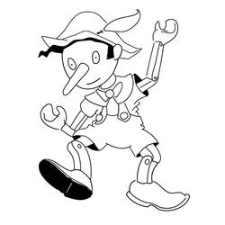 Coloring page: Pinocchio (Animation Movies) #132255 - Free Printable Coloring Pages