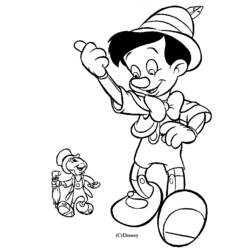 Coloring page: Pinocchio (Animation Movies) #132259 - Free Printable Coloring Pages
