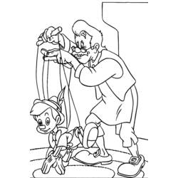 Coloring page: Pinocchio (Animation Movies) #132261 - Free Printable Coloring Pages