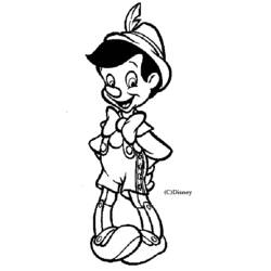 Coloring page: Pinocchio (Animation Movies) #132262 - Free Printable Coloring Pages