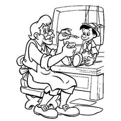 Coloring page: Pinocchio (Animation Movies) #132271 - Free Printable Coloring Pages
