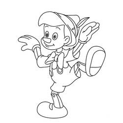 Coloring page: Pinocchio (Animation Movies) #132296 - Free Printable Coloring Pages