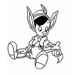 Coloring page: Pinocchio (Animation Movies) #132299 - Free Printable Coloring Pages
