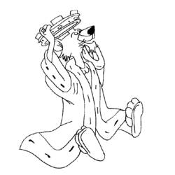 Coloring page: Robin Hood (Animation Movies) #132989 - Free Printable Coloring Pages