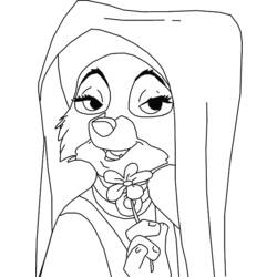 Coloring page: Robin Hood (Animation Movies) #133107 - Free Printable Coloring Pages