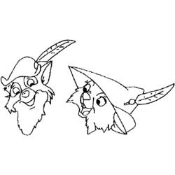 Coloring page: Robin Hood (Animation Movies) #133179 - Free Printable Coloring Pages