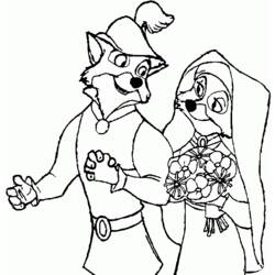 Coloring page: Robin Hood (Animation Movies) #133181 - Free Printable Coloring Pages