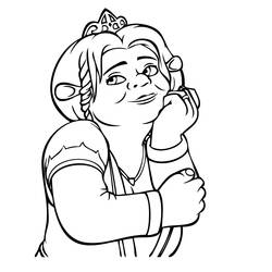 Coloring page: Shrek (Animation Movies) #115050 - Free Printable Coloring Pages