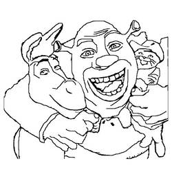 Coloring page: Shrek (Animation Movies) #115104 - Free Printable Coloring Pages
