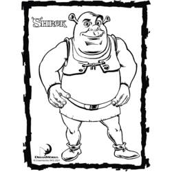Coloring page: Shrek (Animation Movies) #115143 - Free Printable Coloring Pages