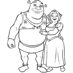 Coloring page: Shrek (Animation Movies) #115182 - Free Printable Coloring Pages