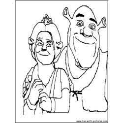 Coloring page: Shrek (Animation Movies) #115237 - Free Printable Coloring Pages