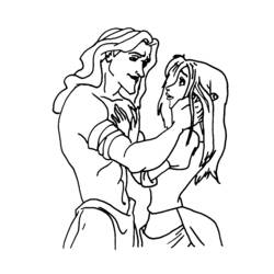 Coloring page: Tarzan (Animation Movies) #131087 - Free Printable Coloring Pages