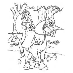Coloring page: The Beauty and the Beast (Animation Movies) #130898 - Free Printable Coloring Pages