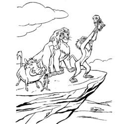 Coloring page: The Lion King (Animation Movies) #73623 - Free Printable Coloring Pages