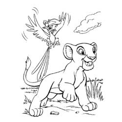 Coloring page: The Lion King (Animation Movies) #73629 - Free Printable Coloring Pages