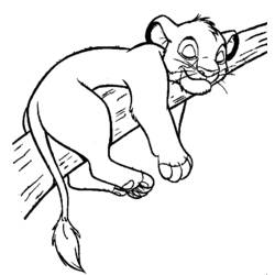 Coloring page: The Lion King (Animation Movies) #73639 - Free Printable Coloring Pages