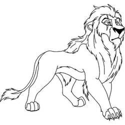 Coloring page: The Lion King (Animation Movies) #73874 - Free Printable Coloring Pages