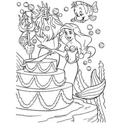 Coloring page: The Little Mermaid (Animation Movies) #127234 - Free Printable Coloring Pages