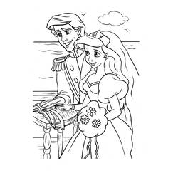 Coloring page: The Little Mermaid (Animation Movies) #127280 - Free Printable Coloring Pages
