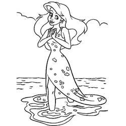 Coloring page: The Little Mermaid (Animation Movies) #127361 - Free Printable Coloring Pages