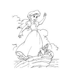 Coloring page: The Little Mermaid (Animation Movies) #127413 - Free Printable Coloring Pages