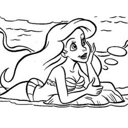 Coloring page: The Little Mermaid (Animation Movies) #127491 - Free Printable Coloring Pages