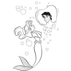 Coloring page: The Little Mermaid (Animation Movies) #127511 - Free Printable Coloring Pages