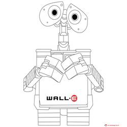 Coloring page: Wall-E (Animation Movies) #131991 - Free Printable Coloring Pages