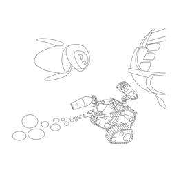 Coloring page: Wall-E (Animation Movies) #132014 - Free Printable Coloring Pages