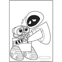 Coloring page: Wall-E (Animation Movies) #132015 - Free Printable Coloring Pages