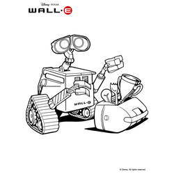 Coloring page: Wall-E (Animation Movies) #132109 - Free Printable Coloring Pages