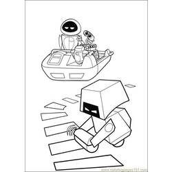 Coloring page: Wall-E (Animation Movies) #132150 - Free Printable Coloring Pages