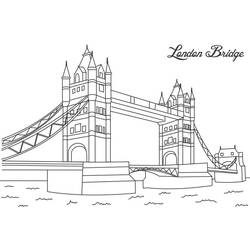 Coloring page: Bridge (Buildings and Architecture) #62843 - Free Printable Coloring Pages